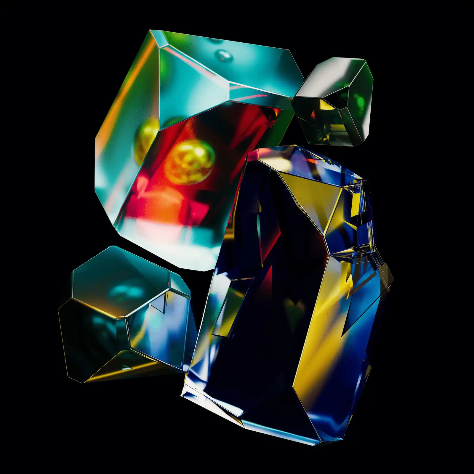 Style library showing various architectural render styles